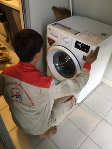 dịch vụ sửa máy giặt của điện lạnh hk