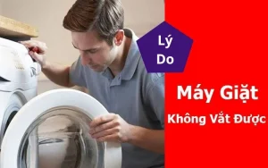 Lý Do Máy Giặt Không Vắt Được