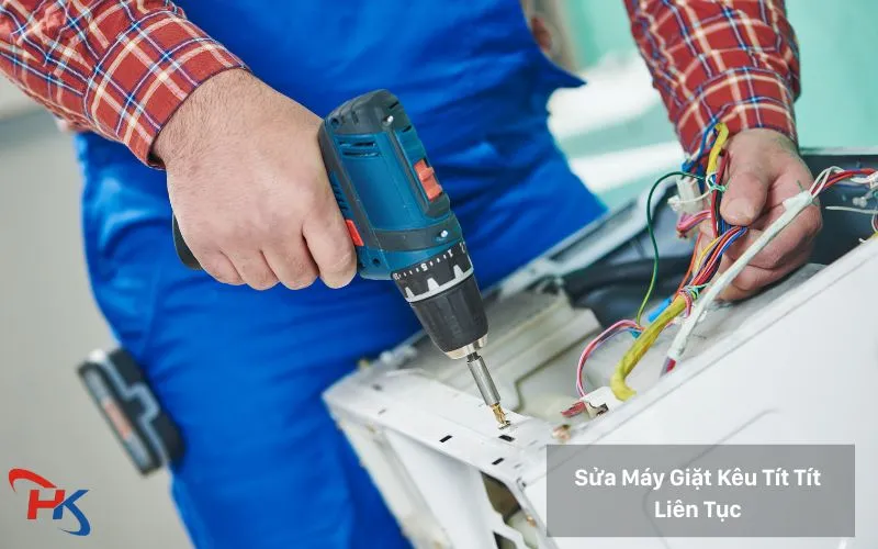 Sửa Máy Giặt Kêu Tít Tít Liên Tục