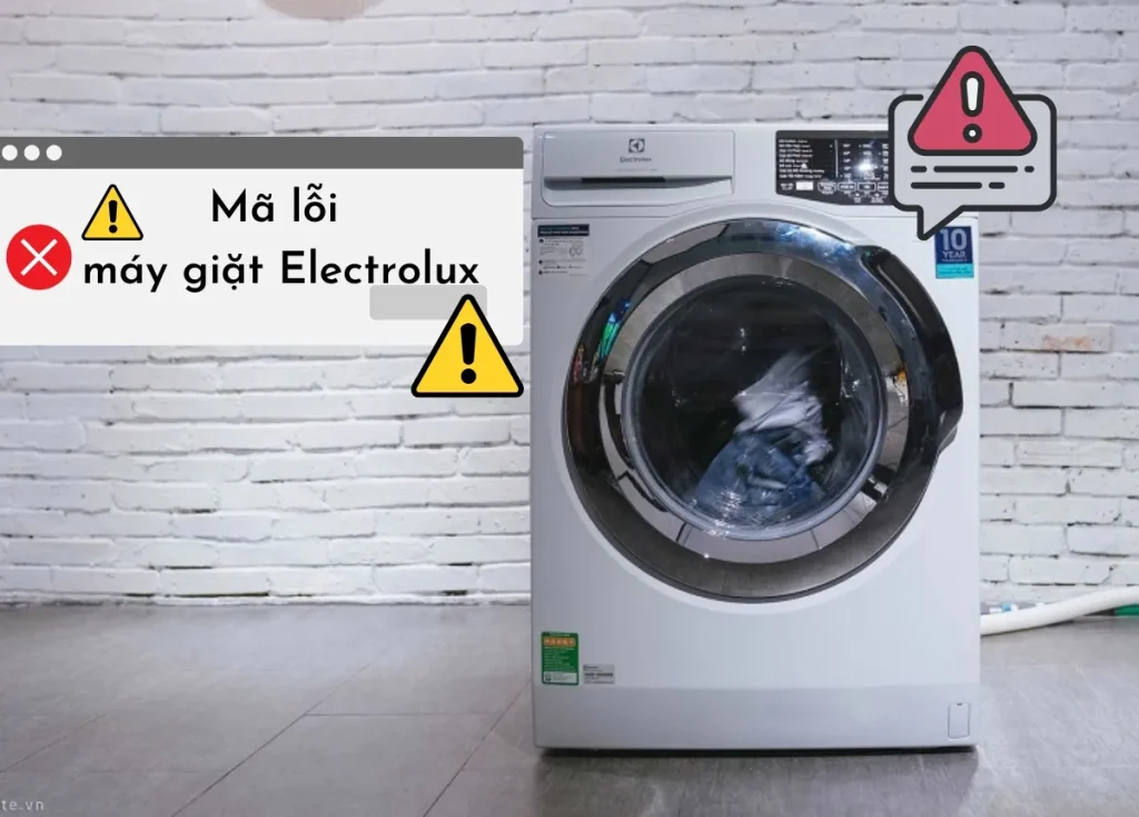 Mã lỗi máy giặt Electrolux