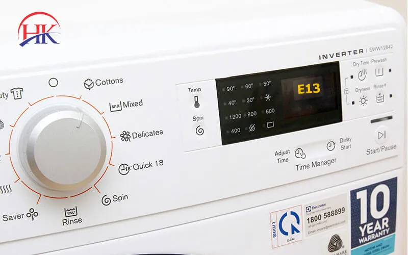 Nguyên Nhân Dẫn Đến Lỗi E13 máy giặt Electrolux
