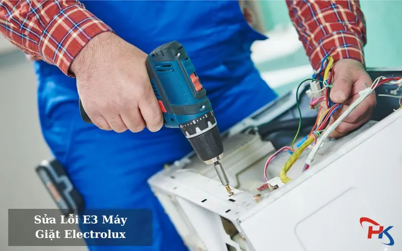 Sửa Lỗi E3 Máy Giặt Electrolux