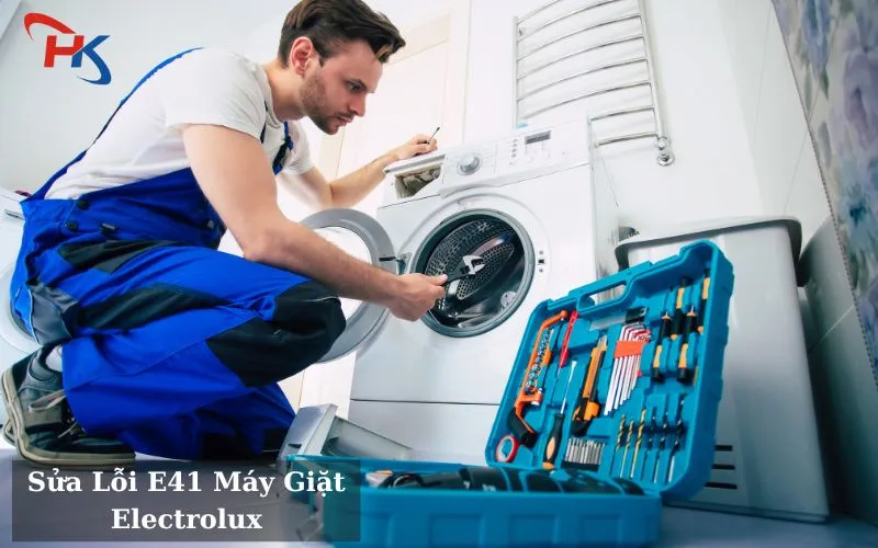 Sửa Lỗi E41 Máy Giặt Electrolux