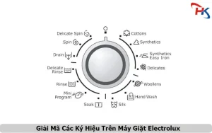 Giải Mã Các Ký Hiệu Trên Máy Giặt Electrolux