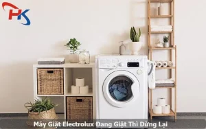 Máy Giặt Electrolux Đang Giặt Thì Dừng Lại