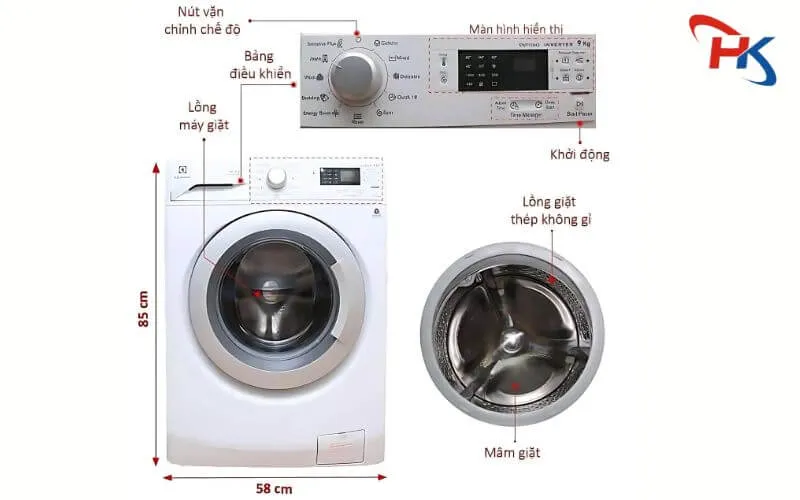 Máy Giặt Electrolux Đời Cũ