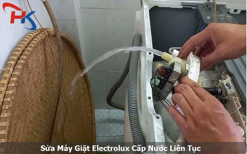Sửa Máy Giặt Electrolux Cấp Nước Liên Tục