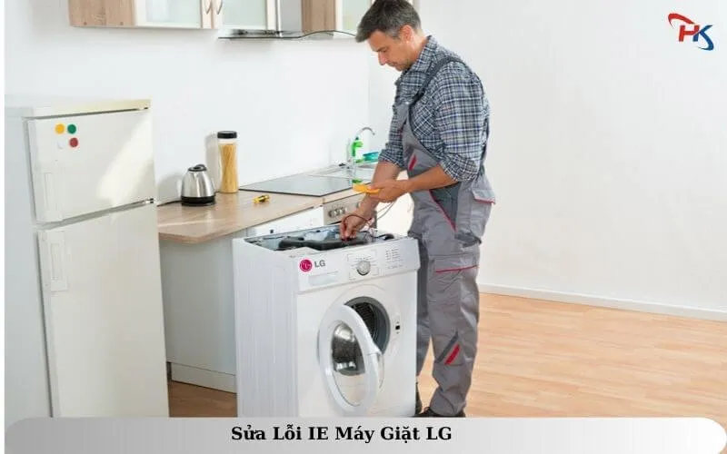 Sửa Lỗi IE Máy Giặt LG