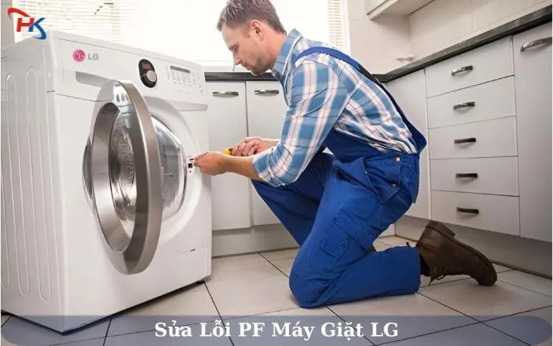 Sửa Lỗi PF Máy Giặt LG