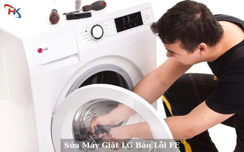 Sửa Máy Giặt LG Báo Lỗi FE