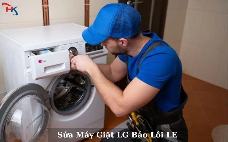 Sửa Máy Giặt LG Báo Lỗi LE