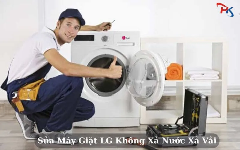 Sửa Máy Giặt LG Không Xả Nước Xả Vải