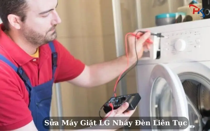 Sửa Máy Giặt LG Nháy Đèn Liên Tục