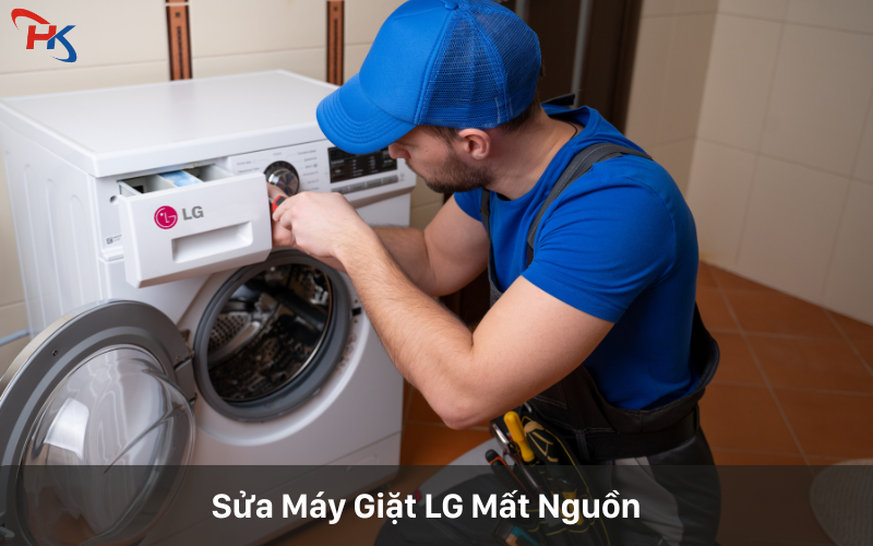Sửa Máy Giặt LG Mất Nguồn