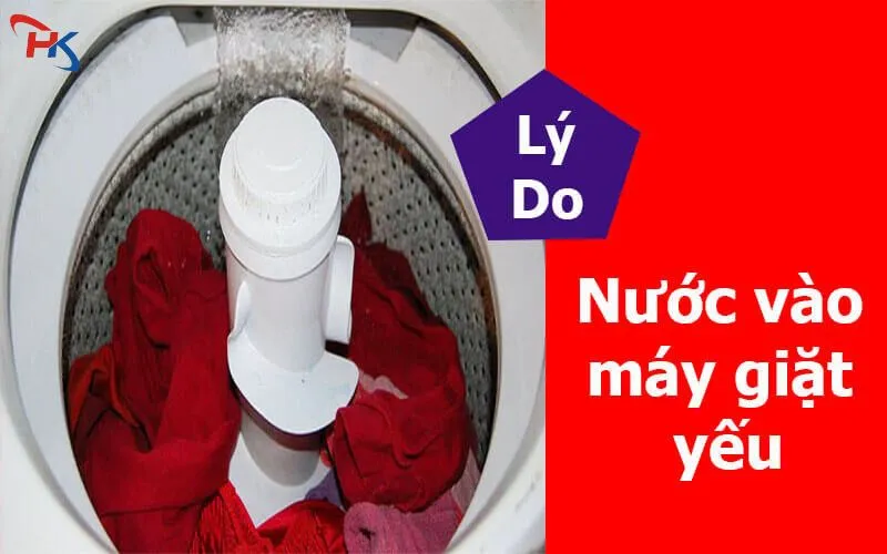 Nước Vào Máy Giặt Yếu