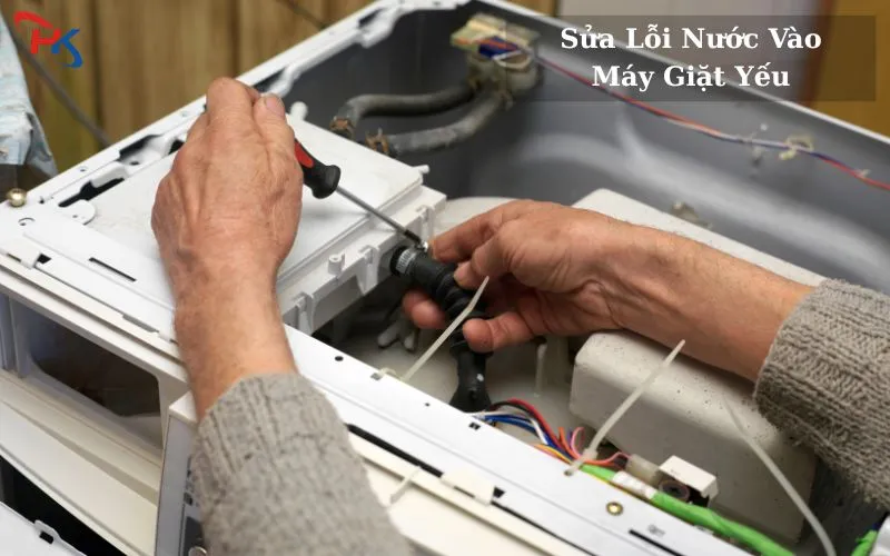 Sửa Lỗi Nước Vào Máy Giặt Yếu